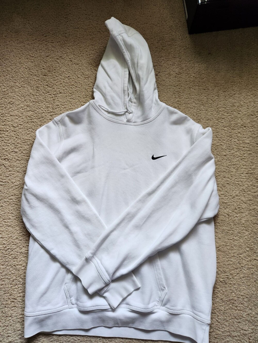 Nike White Club Fleece Hoodie Size XXL